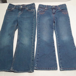 Girl Jeans, 2 pair.